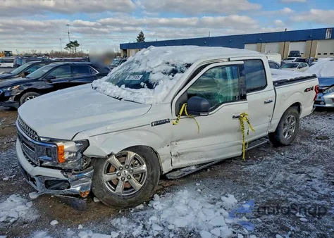 2018 Ford F150 Supercrew из США, поврежденный, VIN 1FTEW1EP2JFD60112